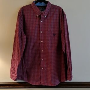 Men's Dress Shirt - Chaps Easy Care L